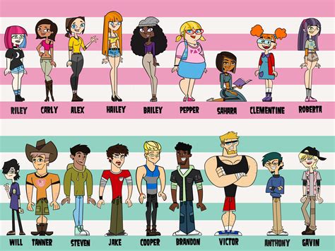 total drama cast